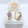 Goldfilled antialergénne náušnice 17 mm 14K farba