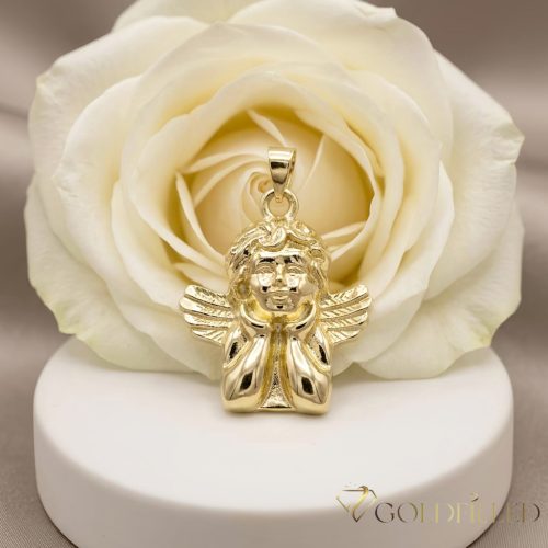 Antialergénny Goldfilled prívesok 38 mm, farba 14K