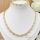 Antialergénny Goldfilled náhrdelník 50cm/7mm + náramok 19cm farba 14K Multicolor 