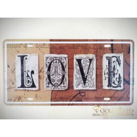 DEKORATIVNÍ KOVOVÁ TABULE 15X30 CM