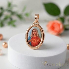 Antialergénny Goldfilled prívesok 28 mm, farba 18K