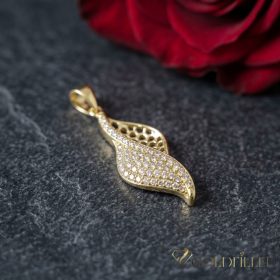 Antialergénny Goldfilled prívesok 30 mm, farba 14K