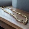 Goldfilled Antialergénny Luxusný Barakka Náhrdelník 70cm Dlhý a 11mm Široký (160g) Farba 14K Multikolor