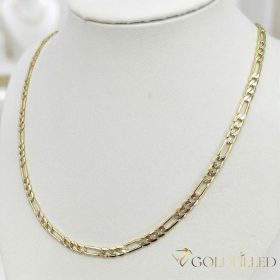   Exkluzívny antialergický náhrdelník „Goldfilled” 50cm/4mm,  14K viacfarebný