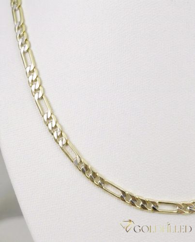 Exkluzívny antialergický náhrdelník „Goldfilled” 50cm/4mm,  14K viacfarebný