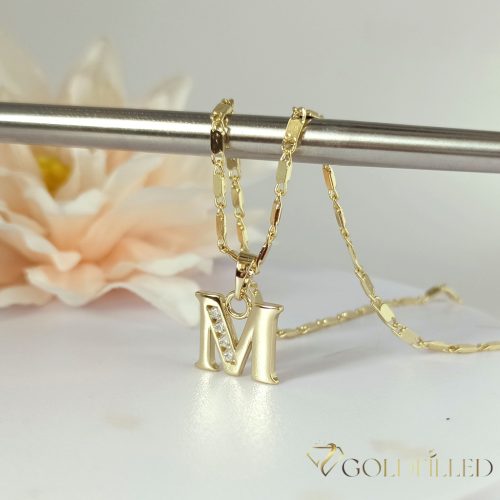 Antialergický pozlátený náhrdelník „Goldfilled“, vo viacerých veľkostiach a 2 mm hrubý, 14K farba