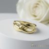 Antialergický prsteň „Goldfilled” v rôznych veľkostiach, farba 14K