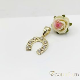 Antialergénny Goldfilled prívesok 25 mm, farba 14K