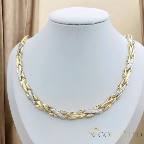 Exkluzívny antialergický náhrdelník „Goldfilled” 50cm/8mm,  14K viacfarebný