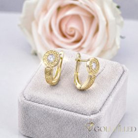 Goldfilled antialergénne náušnice 16 mm 14K farba