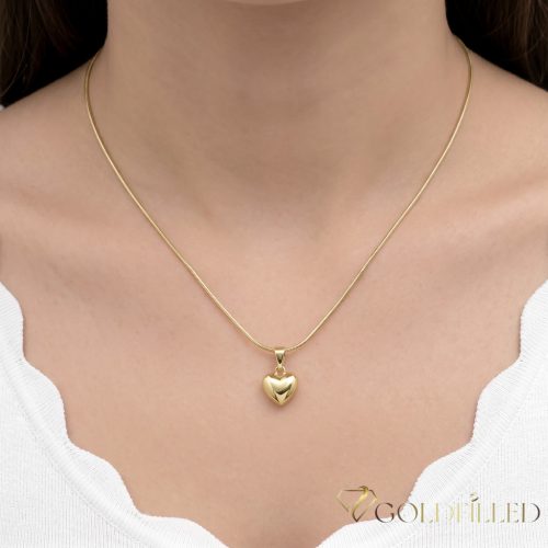 Antialergénny Goldfilled náhrdelník 50cm/1 mm + prívesok, farba 14K